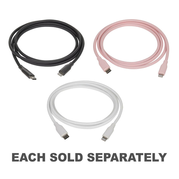 Silicone USB Type-C to Lightning MFi Cable 1.2m