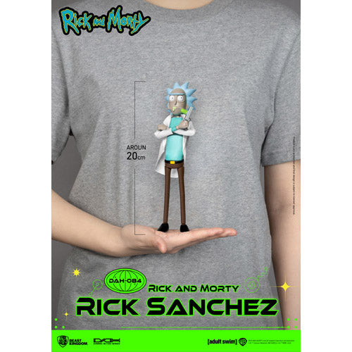 BK Dynamic Action Heroes Rick & Morty Rick Sanchez Figure