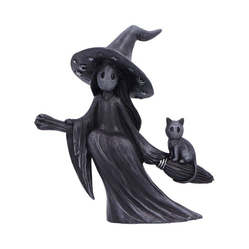 Little Souls Beam Witch on Broom Figurine 12.7cm