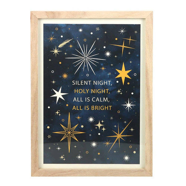 Silent Night Framed Wall Art Print