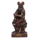 Pan Bronze Figurine 8.3cm