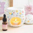 Spring Floral Egg Oil Burner and Wax Warmer