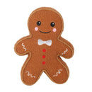 Gingerbread Man Boucle Cushion