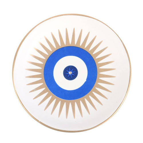 All Seeing Eye Ceramic Incense Stick Holder