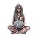 Ethereal Mother Earth Gaia Art Statue Bronze Figurine