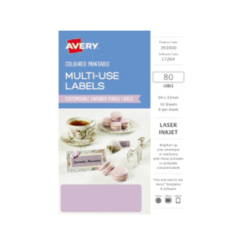 Avery Rectangular Laser Label 80pcs (94x32mm)