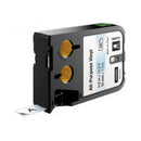 クリアラベルテープ12mm上のdymo xtlブラック