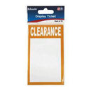 Quikstikディスプレイチケット10pcs（75x125mm）