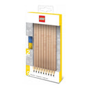 Lego Pencils with Bricks Toppers 9pcs (White)