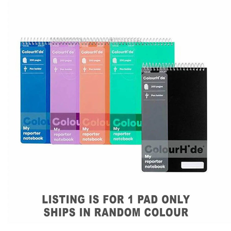 Colourhide Reporter Notebook 200pg