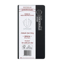 上向き2WTV 2024ポケットダイアリー（黒）