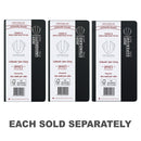 Upward PVC Cover WTV 2025 Diary 148x74mm (Black)