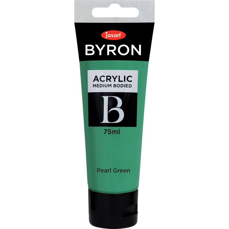 Jasart Byron Acrylic Paint 75mL (Green)