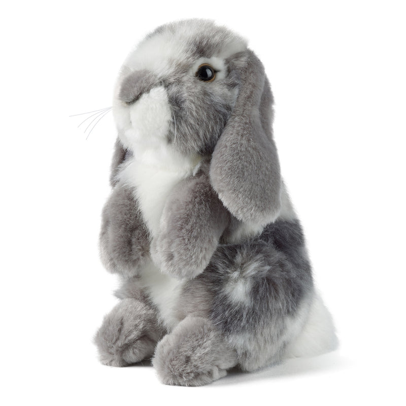Living Nature Grey Sitting Lop Eared Rabbit