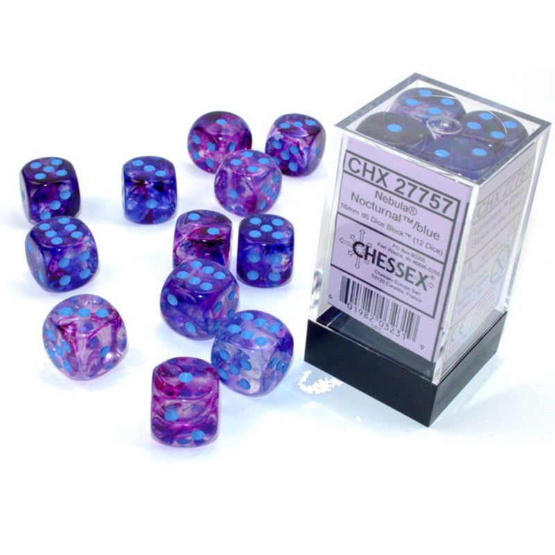 Nebula Chessex 16mm D6サイコロブロック