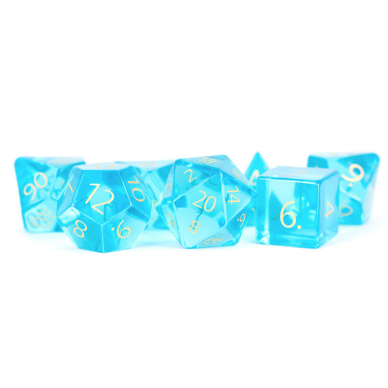 MDG Engraved Zircon Glass Birthstone Dice