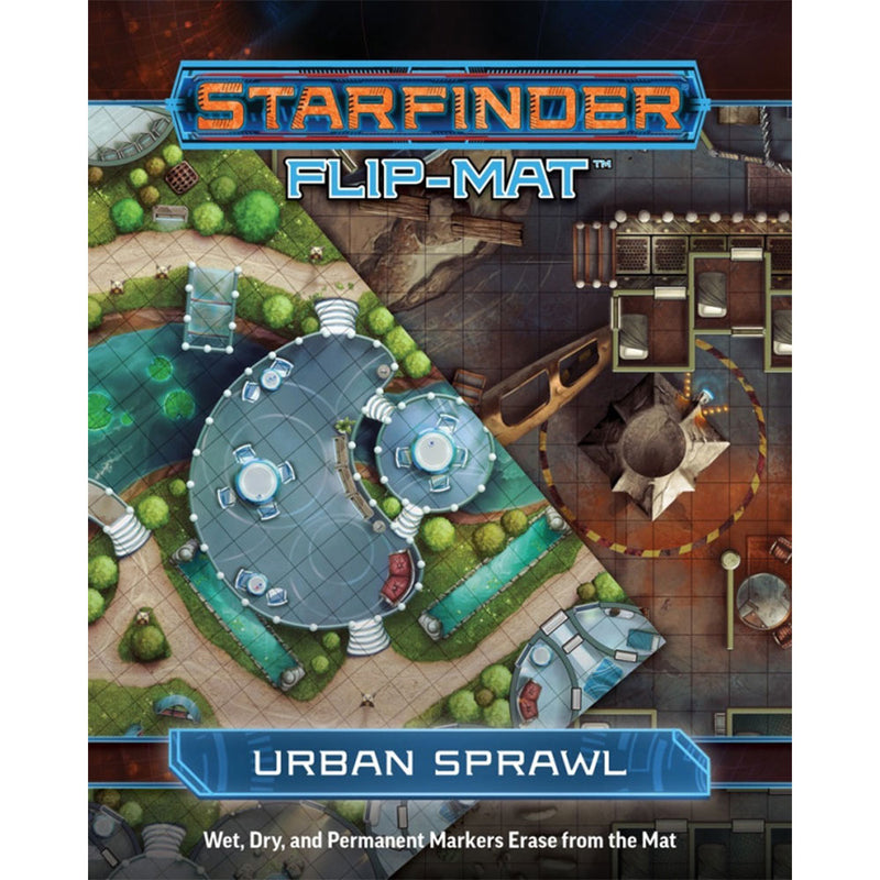 Starfinderのロールプレイゲームフリップマット