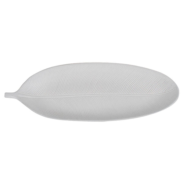 Ivor Wood Leaf Tray 44cm