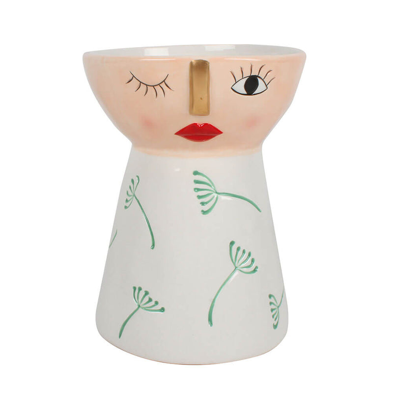 アリス・ドロマイトの顔の花瓶
