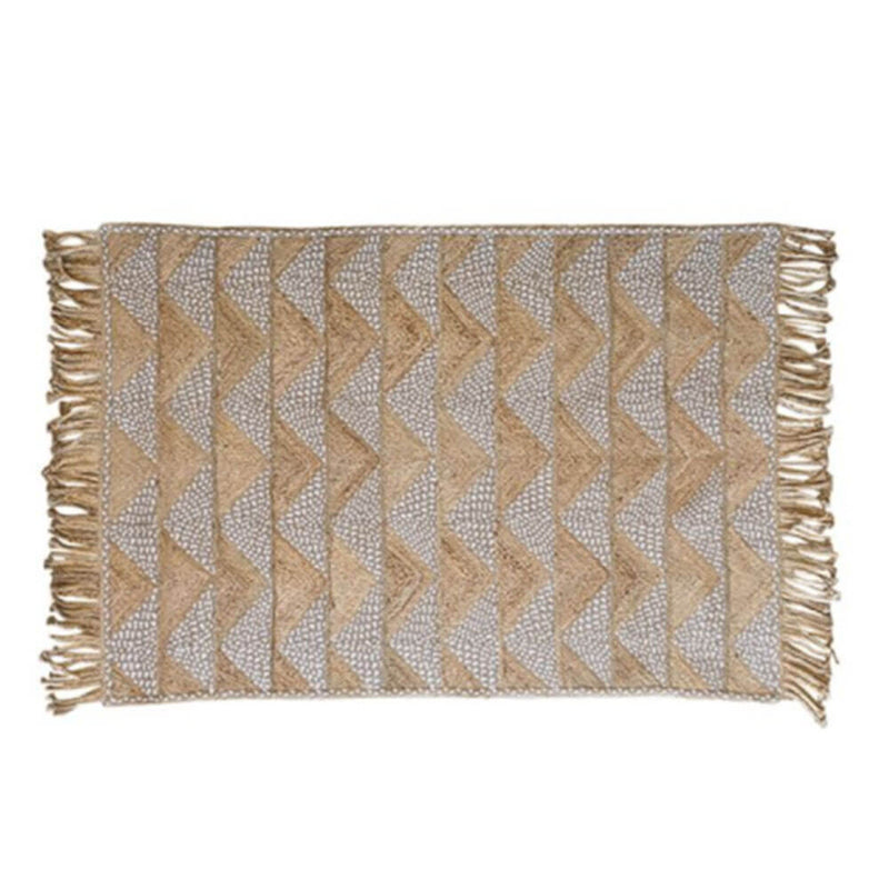 Laaj Jute Cotton Braided Rug