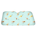 車の日陰（140x70cm）