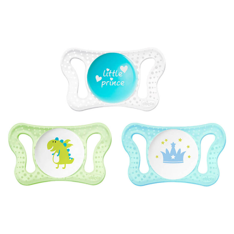 Physio Micro Silicone Pacifier 2PCS（乳児）