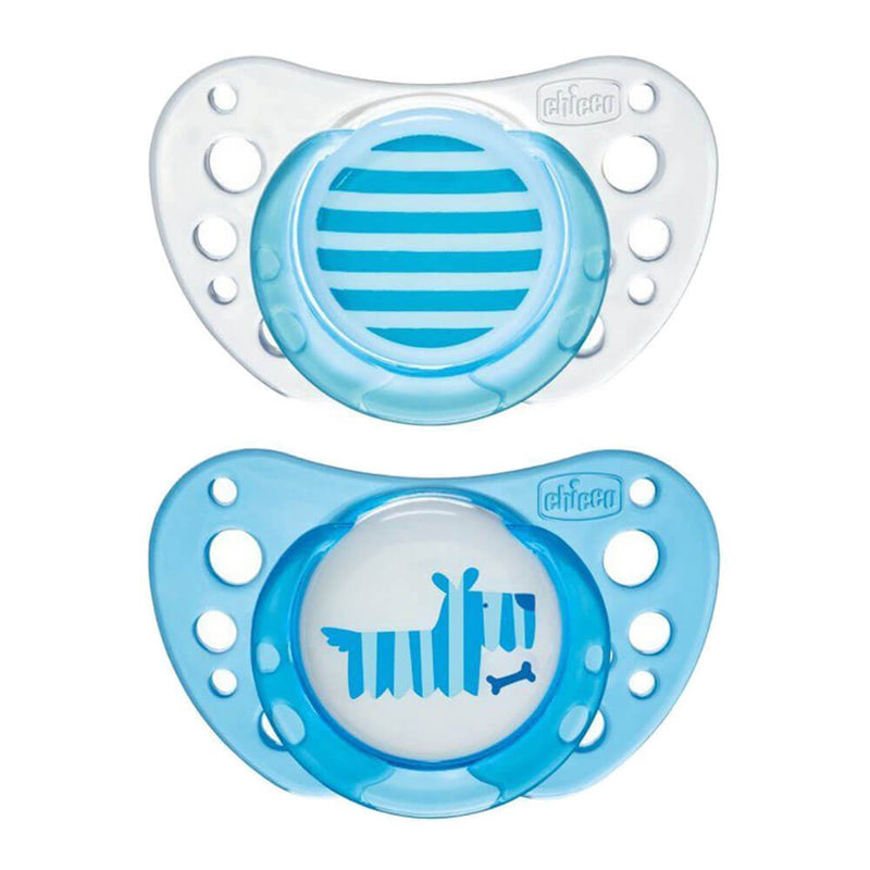 Chicco Latex Physio Air Rubber Pacifier 2PC（Boy）
