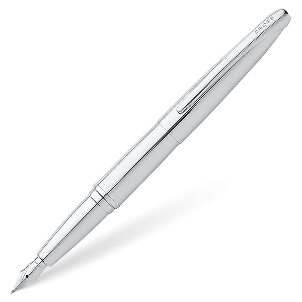 Cross ATX Pure Chrome Fine Fountain Pen