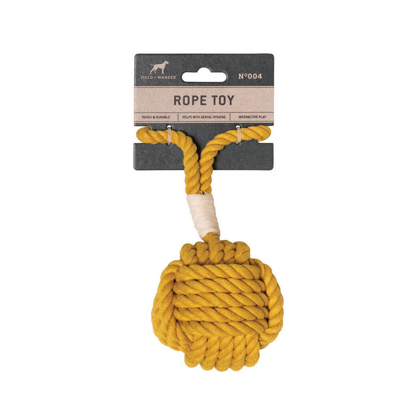 フィールド＆ワンダーマルチカラーの耐久性のある犬ロープのおもちゃ