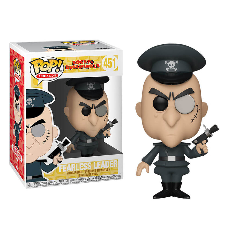 Rocky & Bullwinkle Fearless Leader Pop! Vinyl