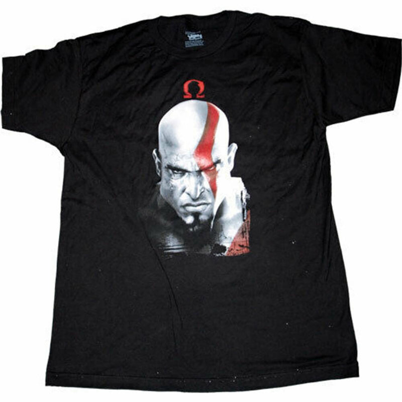 God of War Kratos＆OmegaシンボルTシャツ