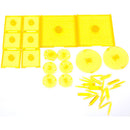 Dungeons & Dragons Attack Wing Base & Pegs Set Yellow