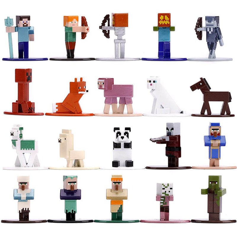 Minecraft Nano Metalfigs 20-pack Wave 03