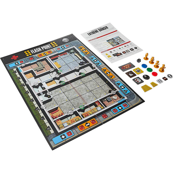 Flashpoint Fire Rescue Extreme Danger Board Game