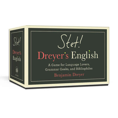 STET! Dreyer's English Board Game