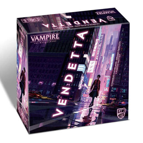 Vampire The Masquerade Vendetta Board Game