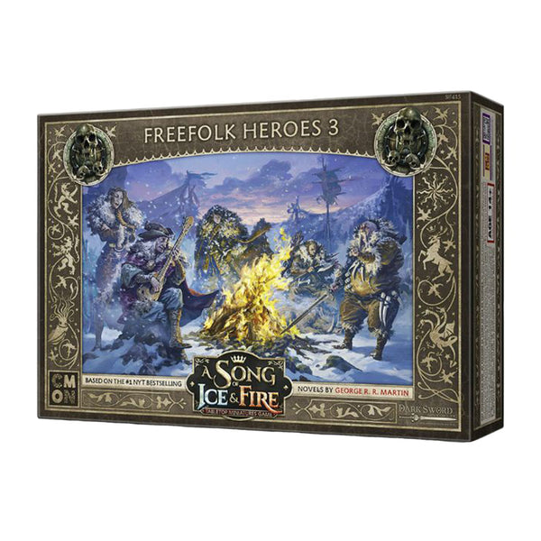 A Song of Ice & Fire Free Folk Heroes 3 Mini Figure Set