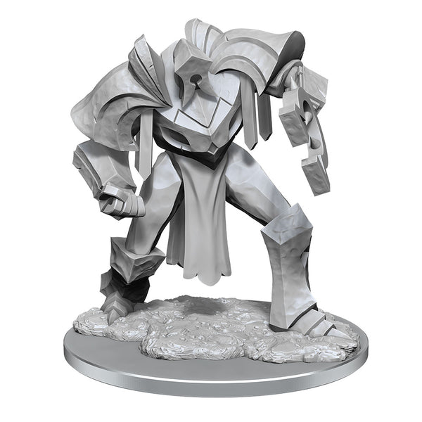 Critical Role Unpainted Mage Hunter Golem Miniature