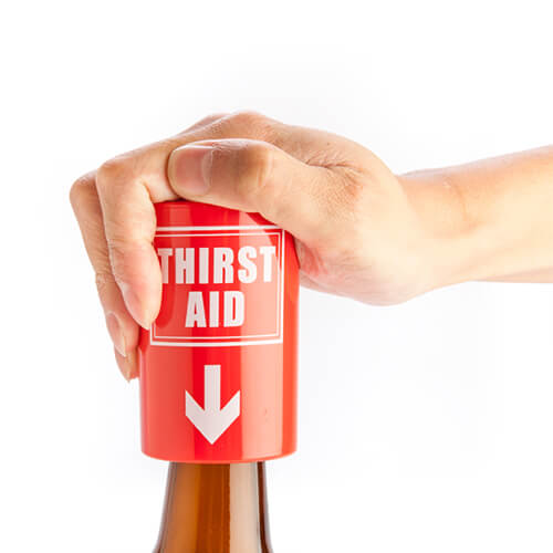 Thirst Aid Push Down Bottle Opener