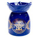 ボウルでオイルバーナーを落ち着かせます