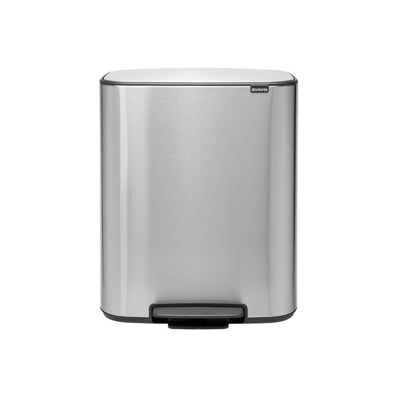 Brabantia Bo 2コンパートメントペダルビン30L