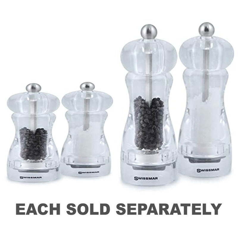 Swissmar Alice Acrylic Salt and Pepper Mill Set