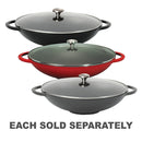 Chasseur Wok with Glass Lid (37cm/4.5L)