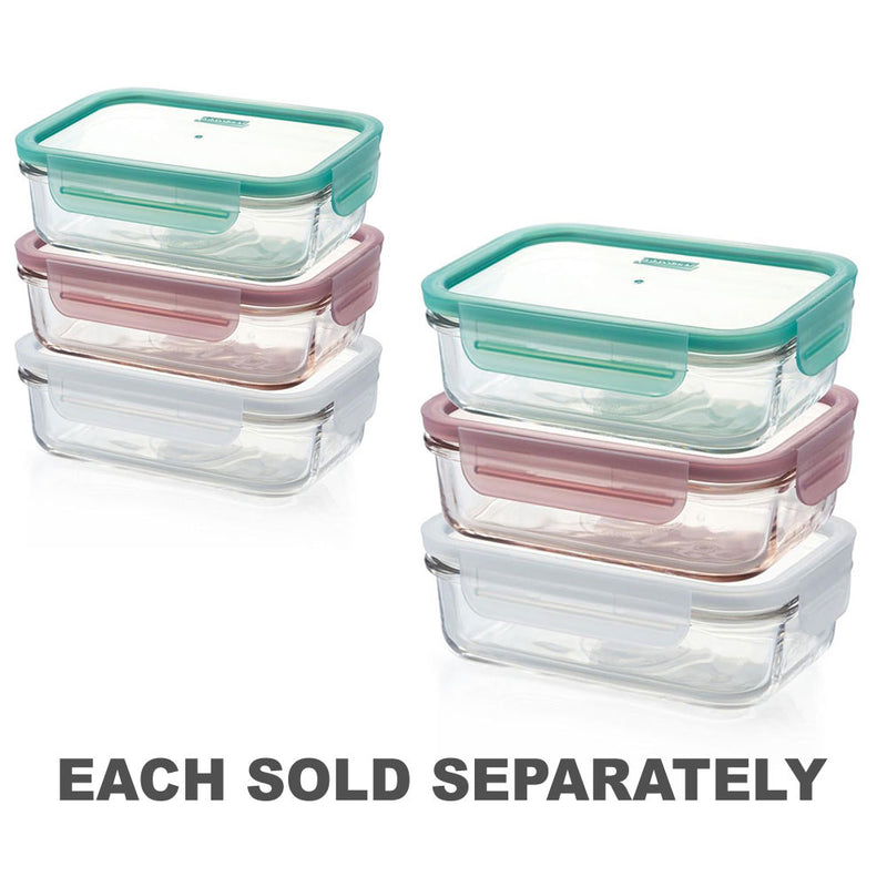 Glasslock Rectangular Container Set (3pcs)