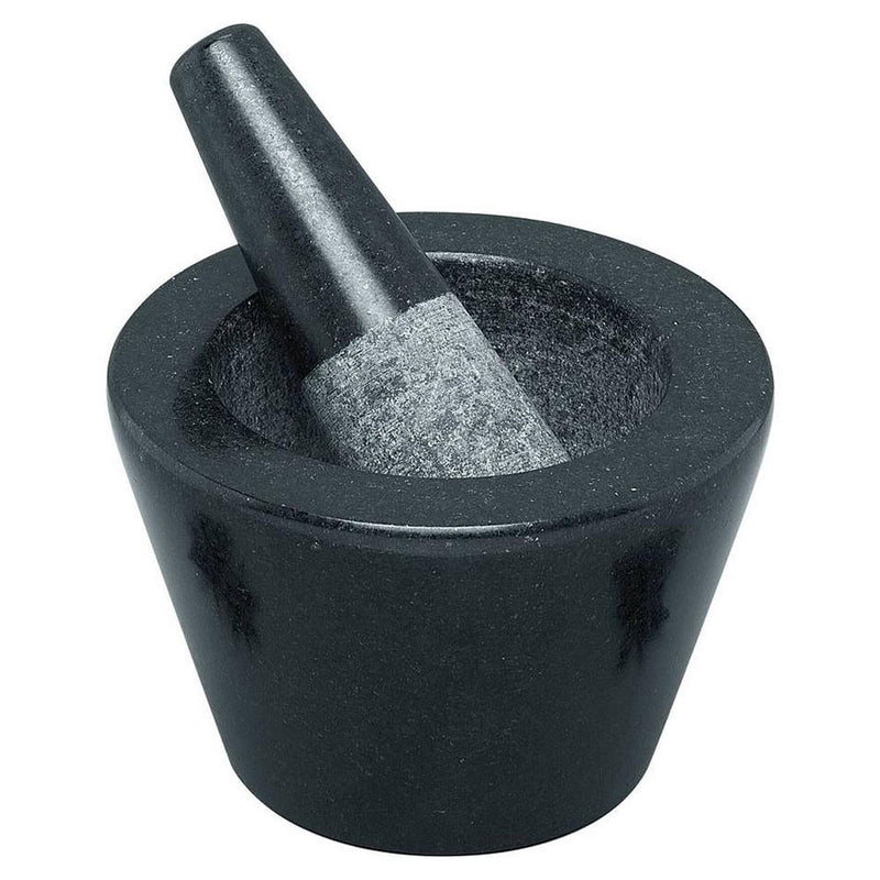 Avanti Mini Conical Black Mortar and Pestle 13cm