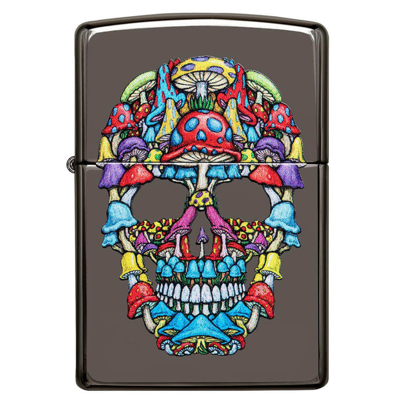 Zippo Ice Coloured Skull Lighter