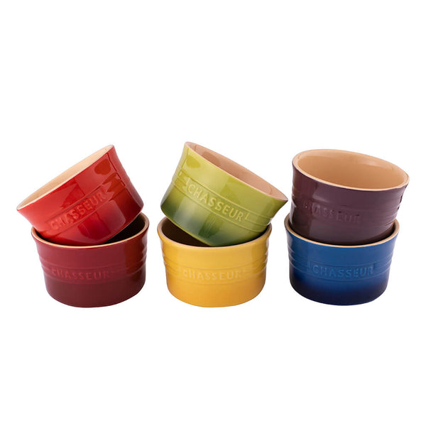 Chasseur Macaron Vivid Ramekin Set (Set of 6)