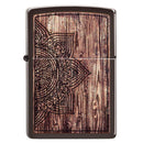 Zippo Flower Brown Lighter