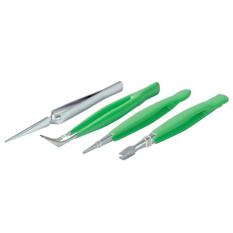 Stainless Steel Precision Tweezer Set