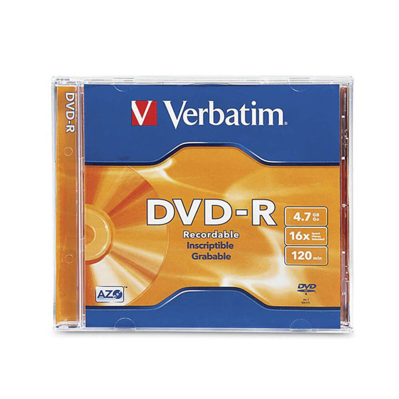 verbatim datalifeplus azo disc with case（4.7GB）